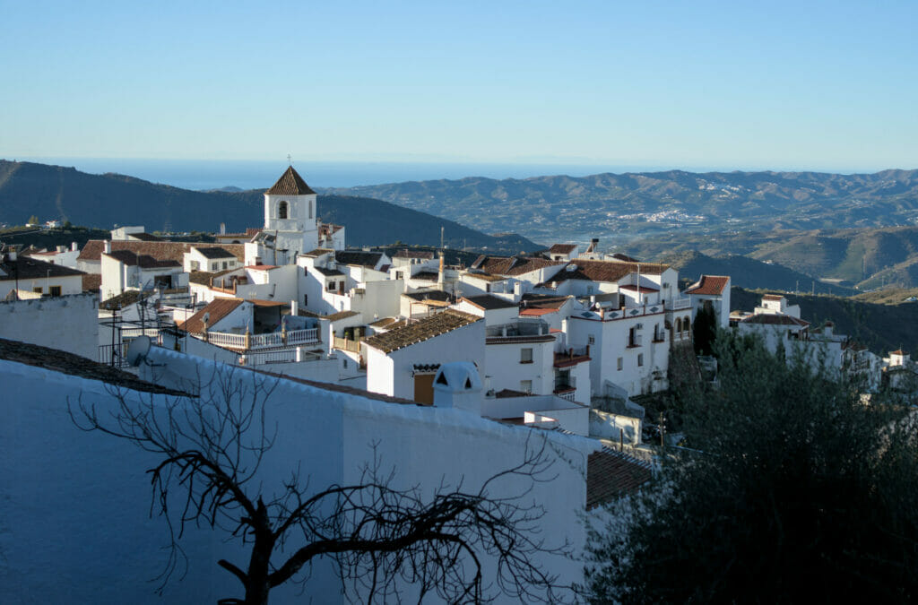 le village de Canillas de Aceituno