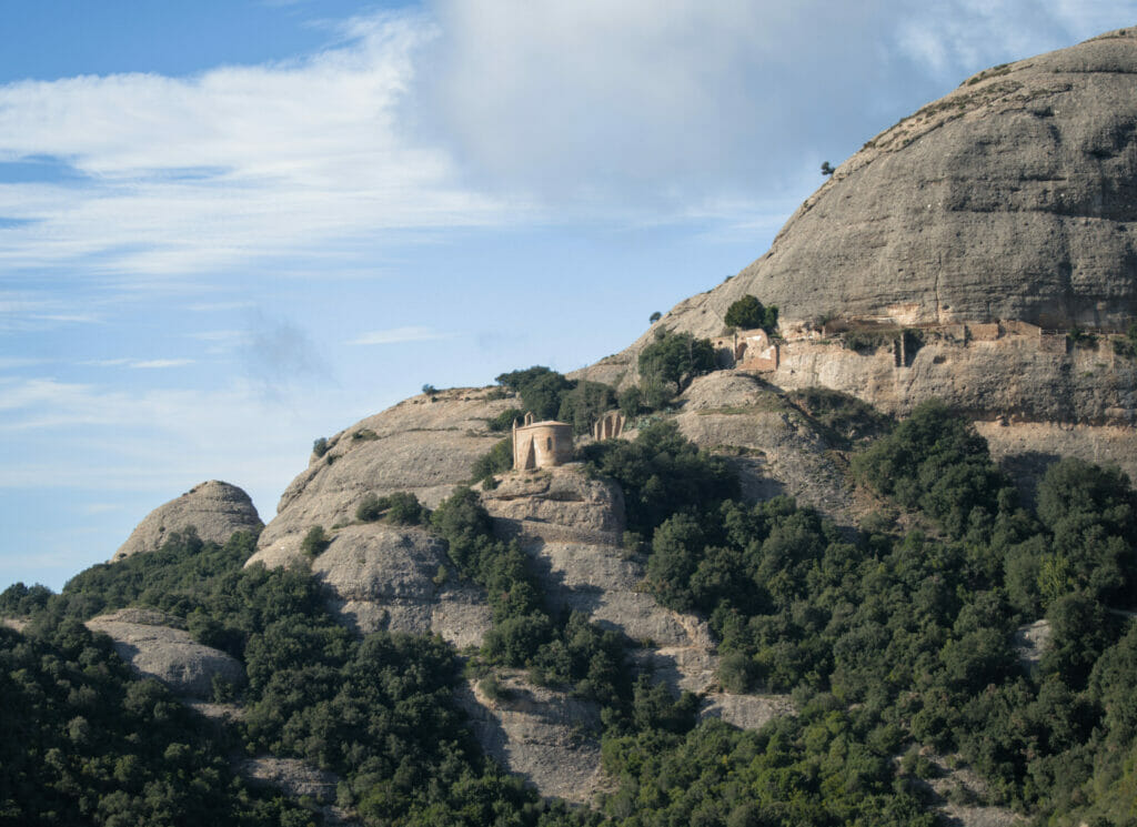 la chapelle de Sant Juan à Montserrat