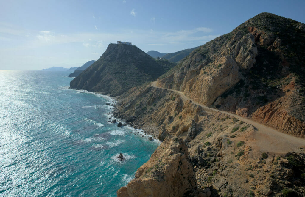 côte vers macenas, andalousie