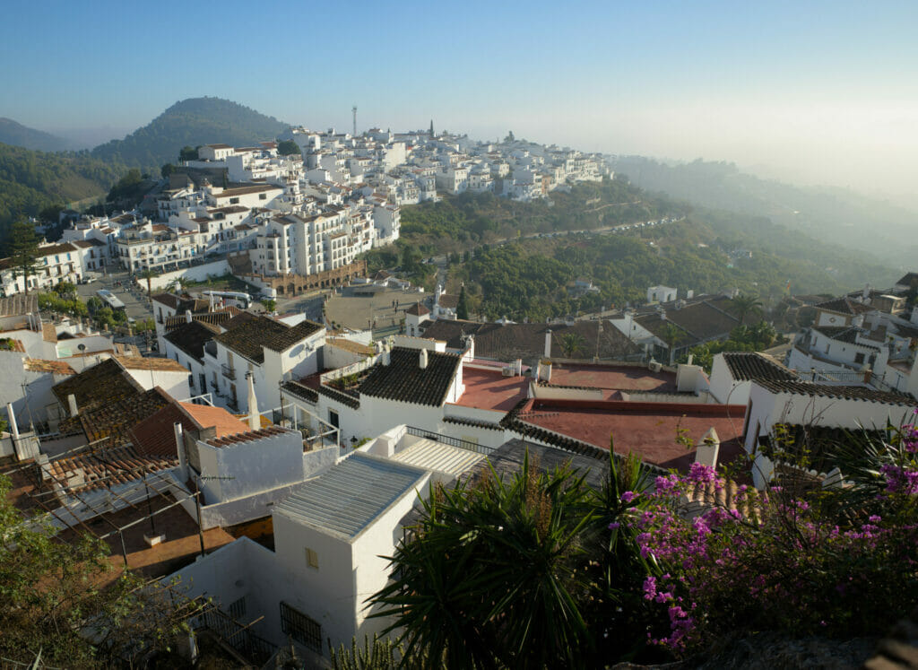 vue sur frigiliana