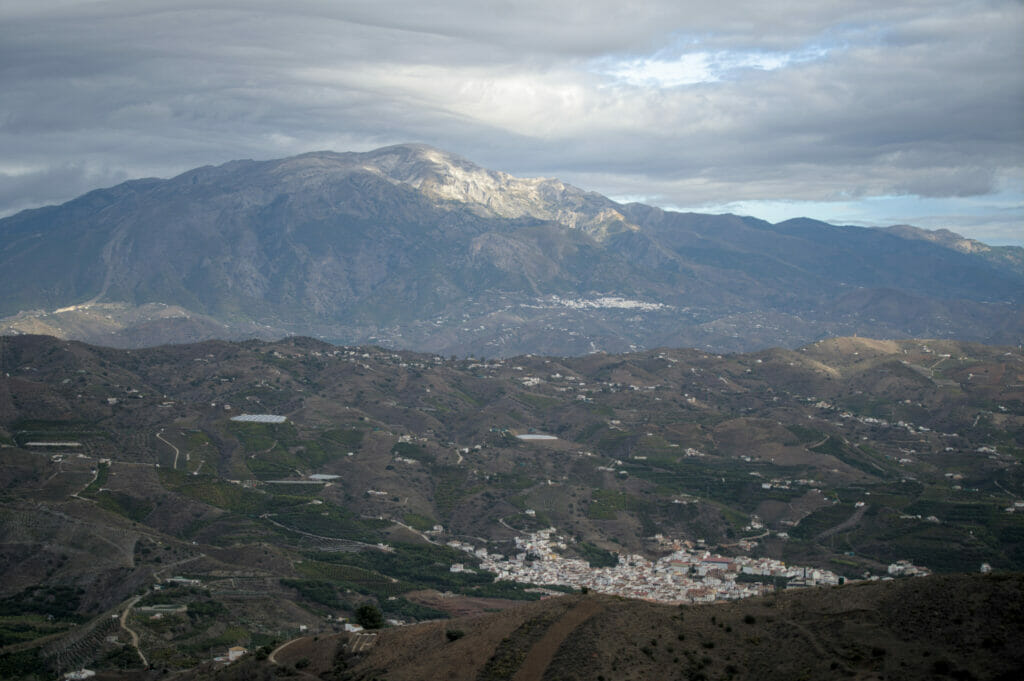 la Maroma depuis Cutar