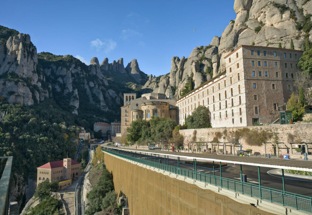 le magnifique monastère de Montserrat