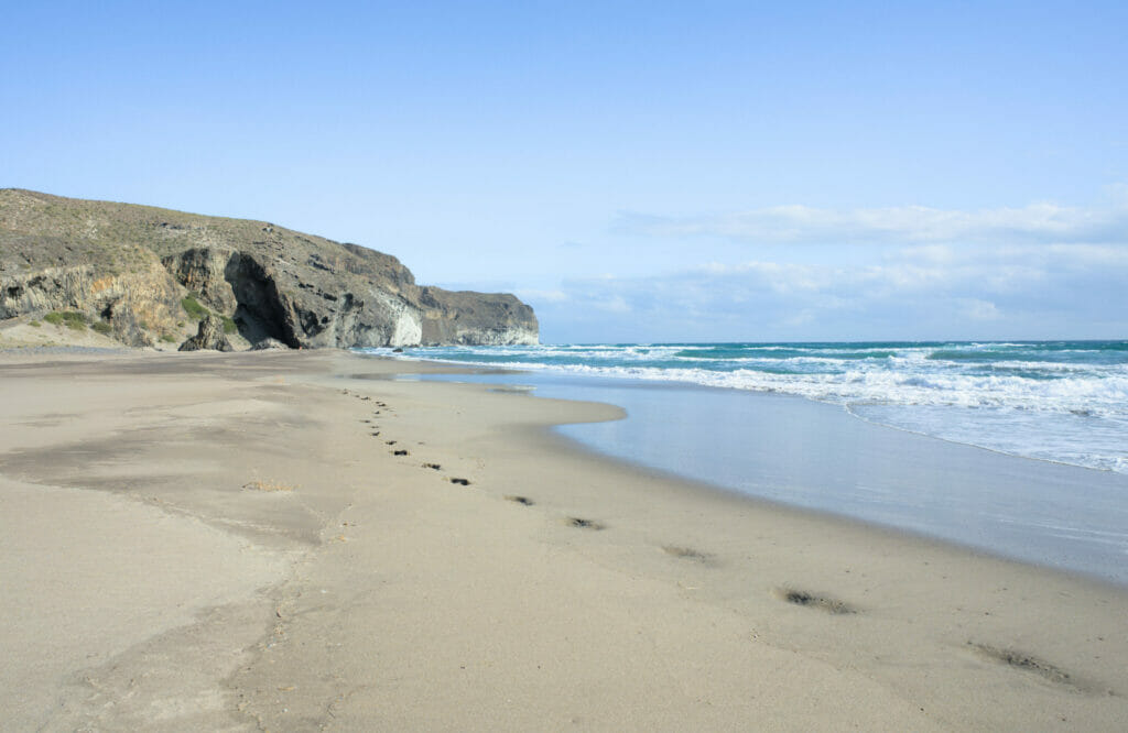 plage de sable cabo de gata