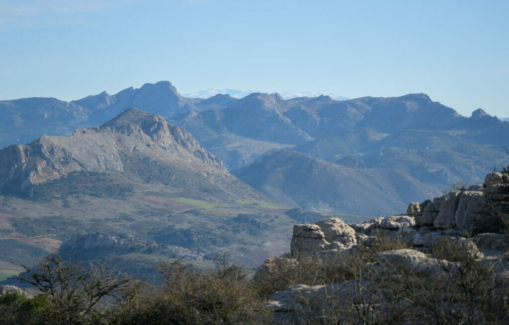 sierra nevada depuis el torcal