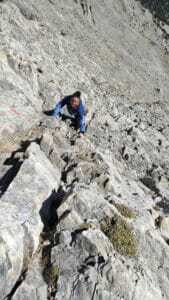 montée au mont Olympe pendant un tour du monde