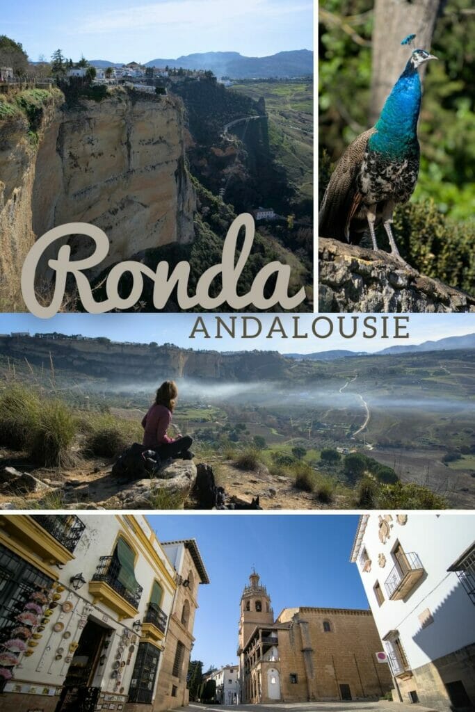 La ville de Ronda en Andalousie
