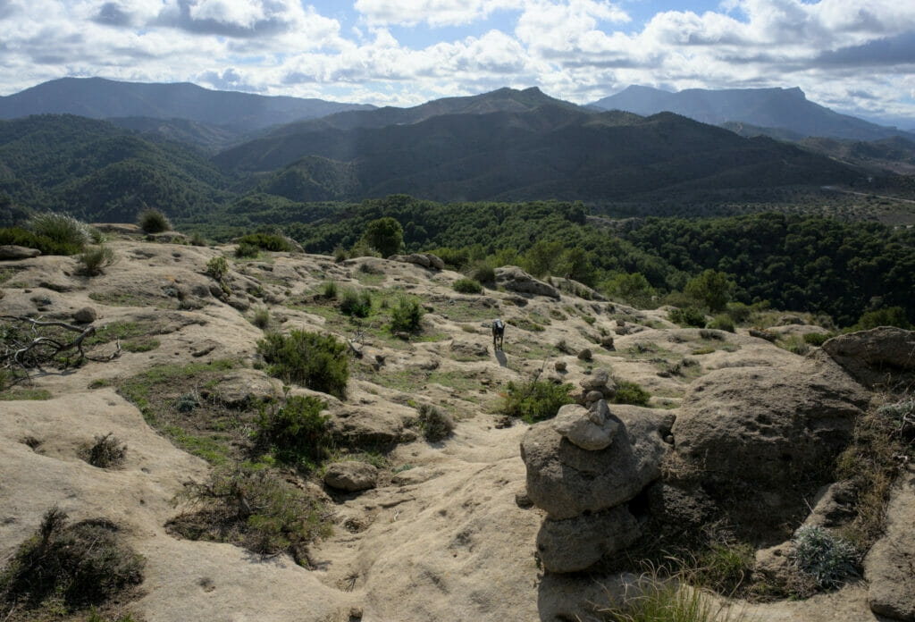 les cairns du pico convento, andalousie