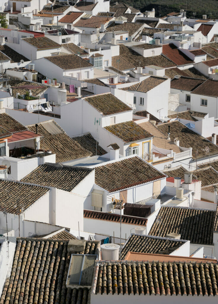 maisons blanches d'Olvera