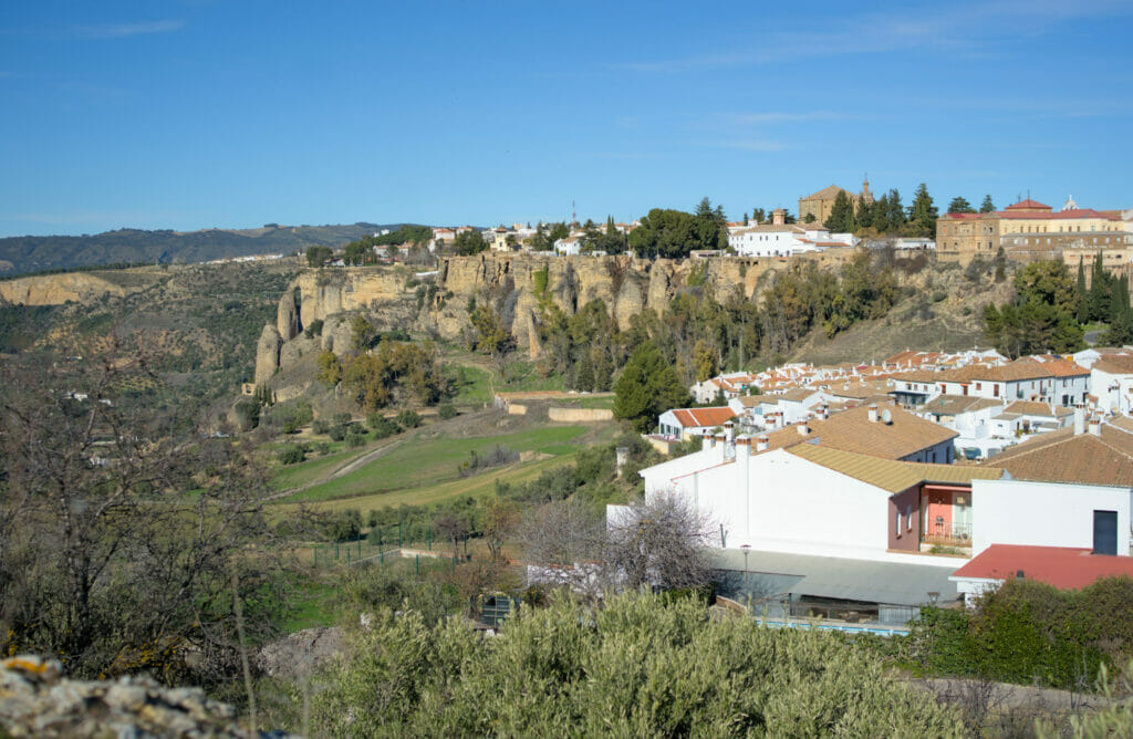 mirador de la vieille ville de Ronda