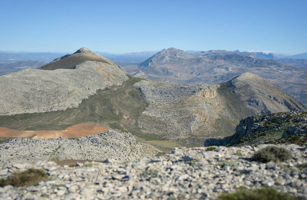 paysages presque lunaire à 1100m