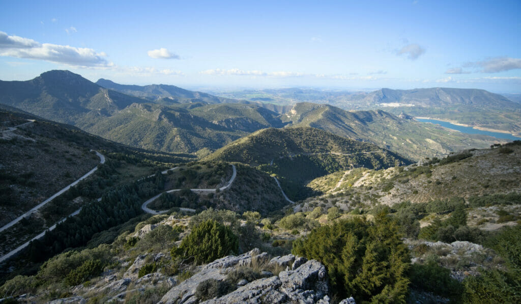 route de montagne grazalema