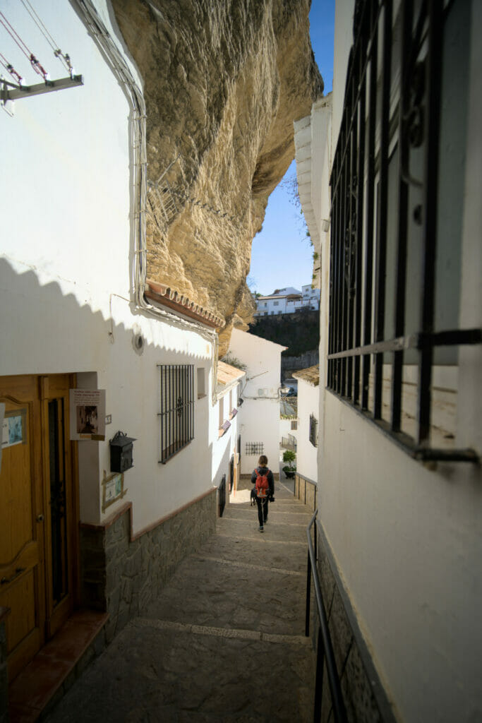 calle herreria à Setenil de la Bodegas