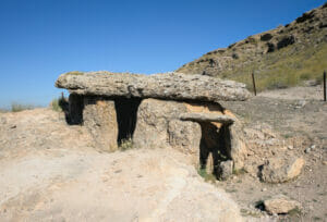 example of a dolmen in Gorafe