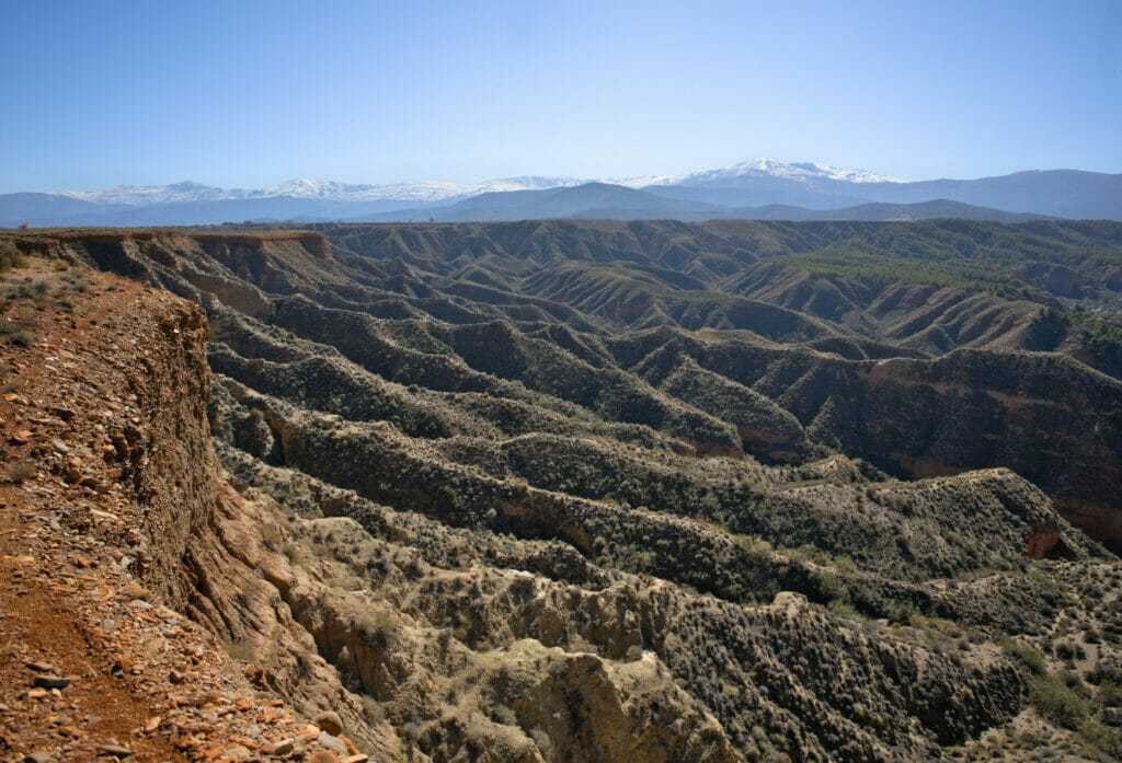 sierra Nevada au mirador fin del mundo