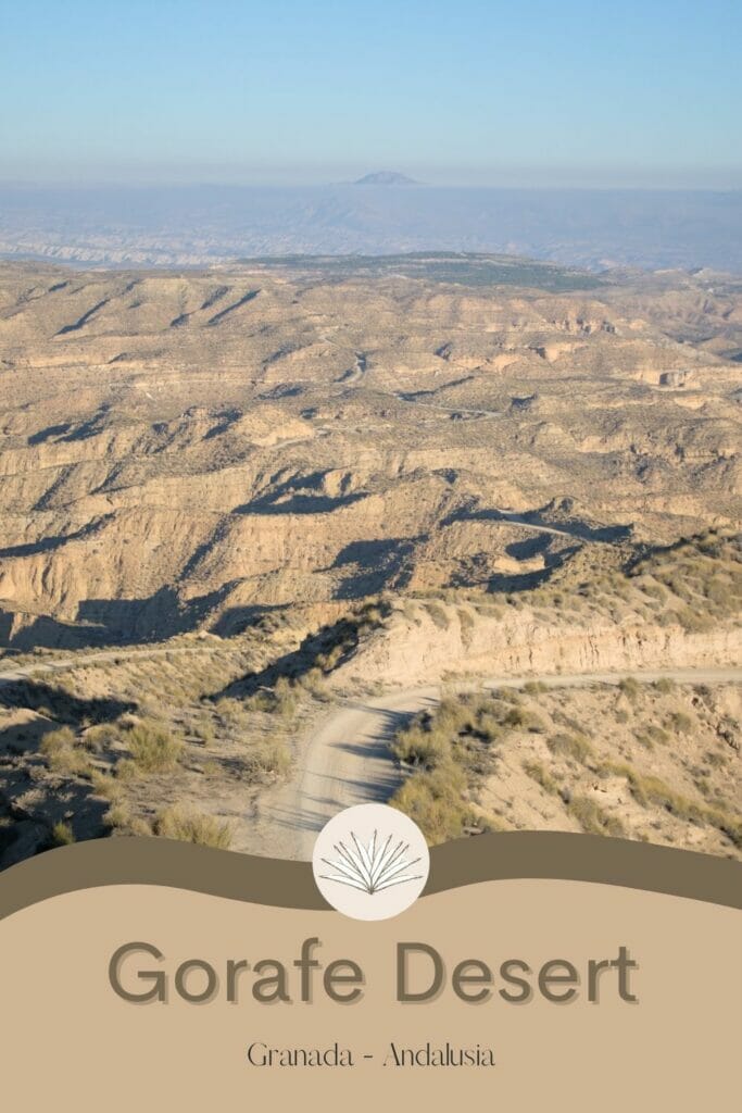 Gorafe desert in Andalusia