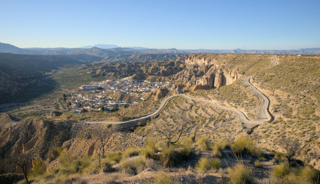 mirador du village de Gorafe