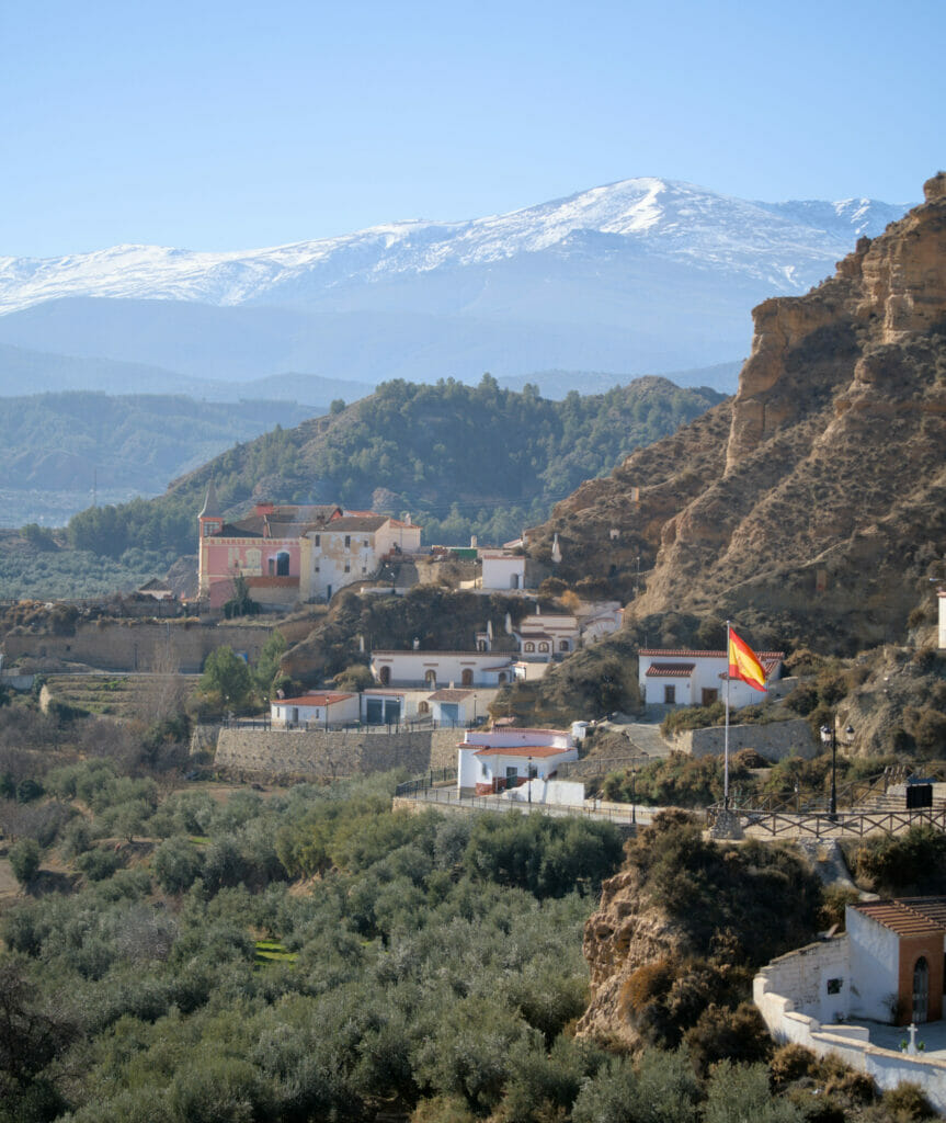 le village troglodyte de Marchal en Andalousie
