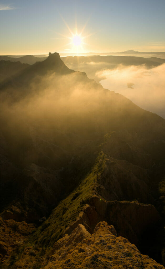 lumières du matin vers Tolède