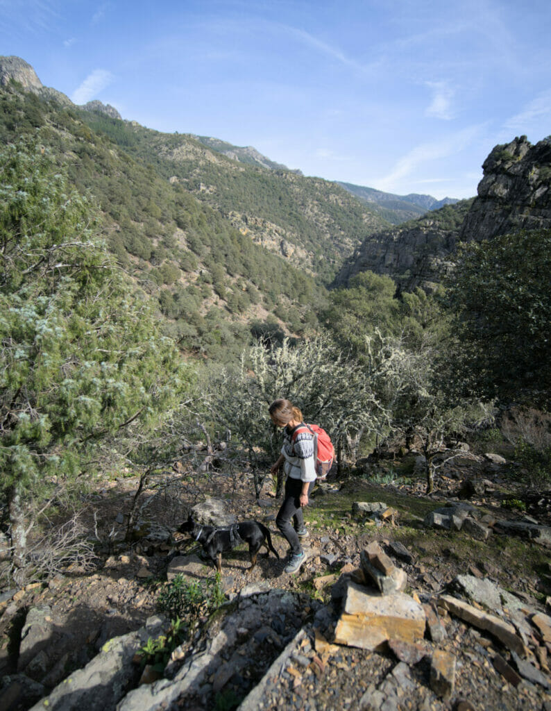 randonnée sierra de francia