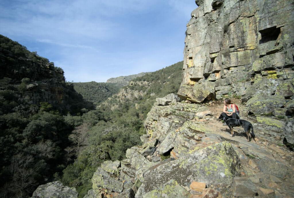 sierra de francia, chemin haut