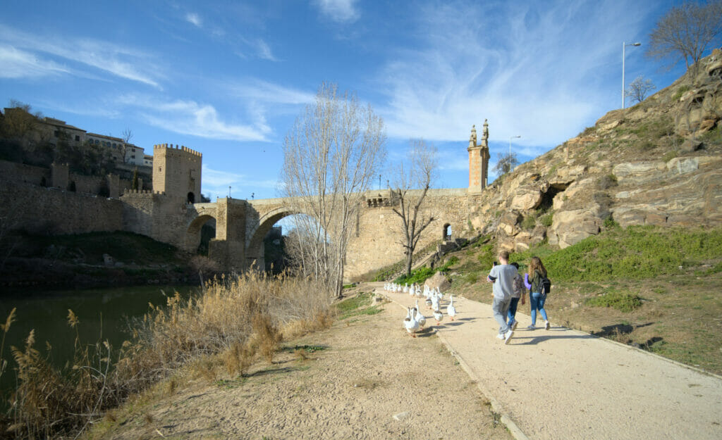 pont de alcantara à Tolède