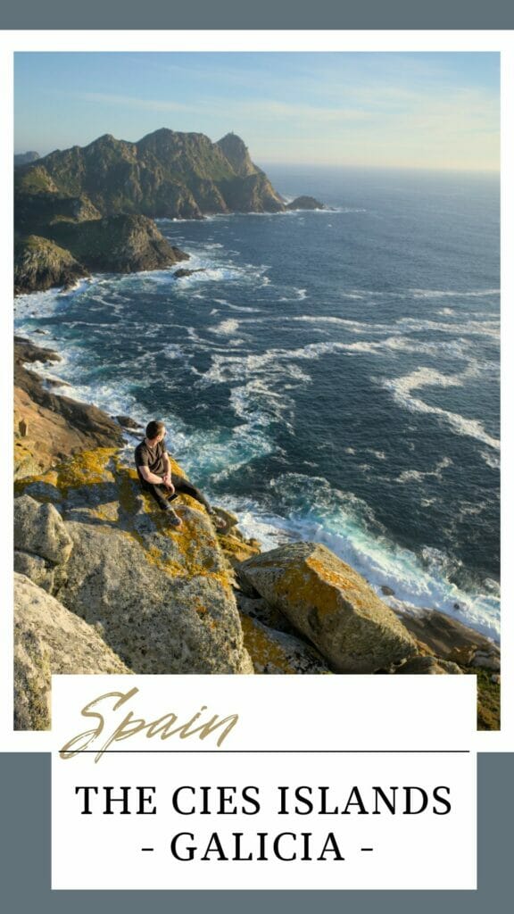 Cies islands landscapes in Galicia