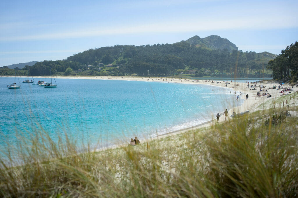 la magnifique plage de Rodas