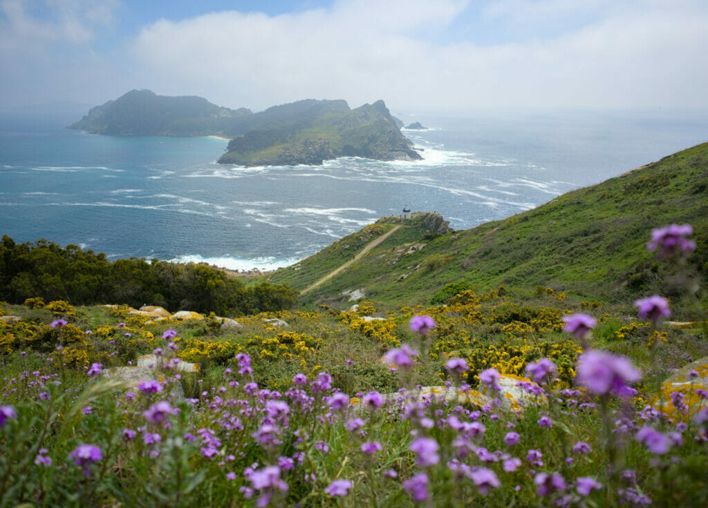 l'île de San Martino sur les îles Cies