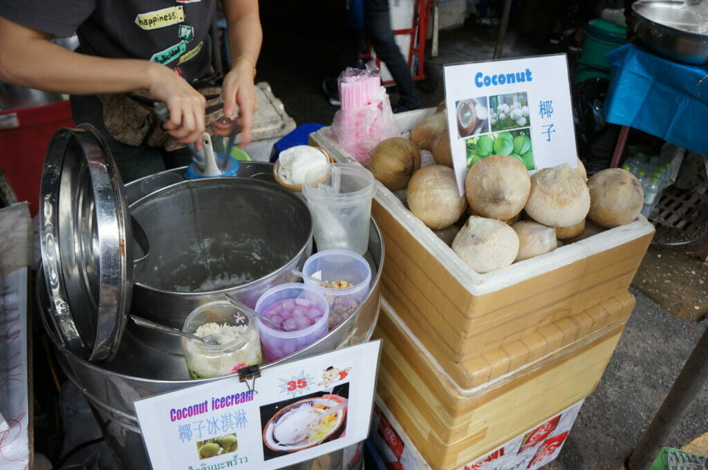 Thai street food In Bangkok