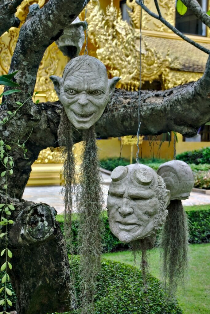 Le temple blanc ou White Temple à Chiang Rai