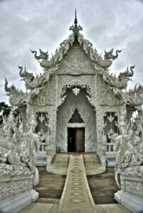 Le temple blanc ou White Temple à Chiang Rai