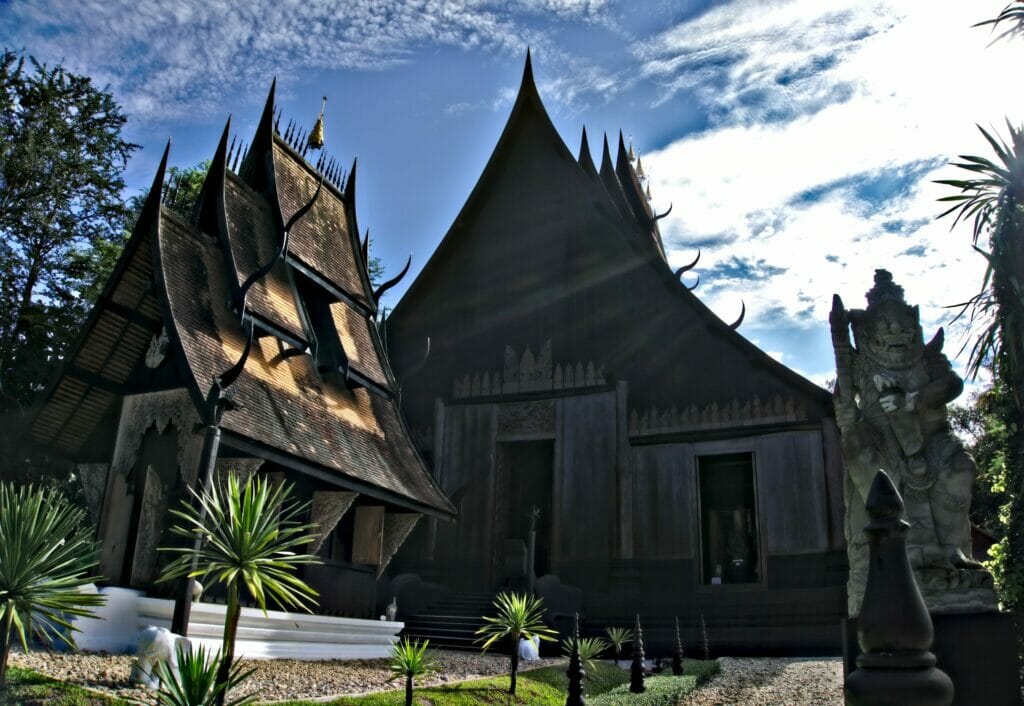 La maison noire ou Black House à Chiang Rai