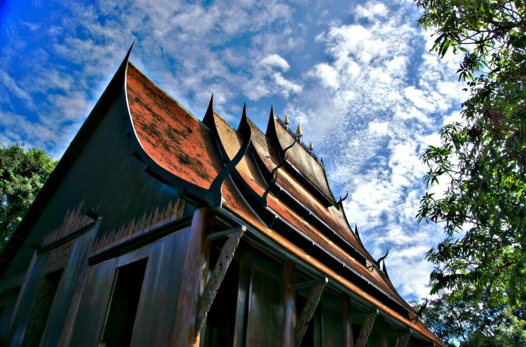 La maison noire ou Baan Dam à Chiang Rai