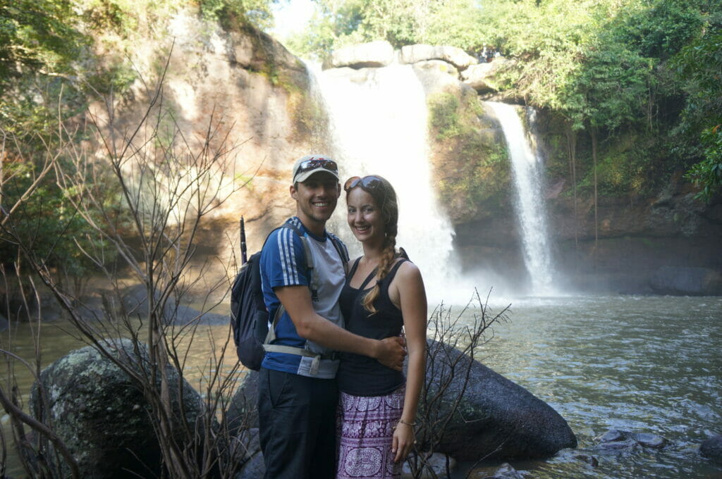 The Heaw Suwat waterfall from The Beach movie... without Leonardo