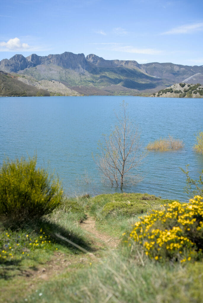 le réservoir de Porma, Leon