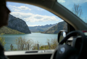 réservoir de Porma en Catsille-et-Leon, road trip espagne