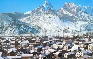 vieux Riaño en hiver