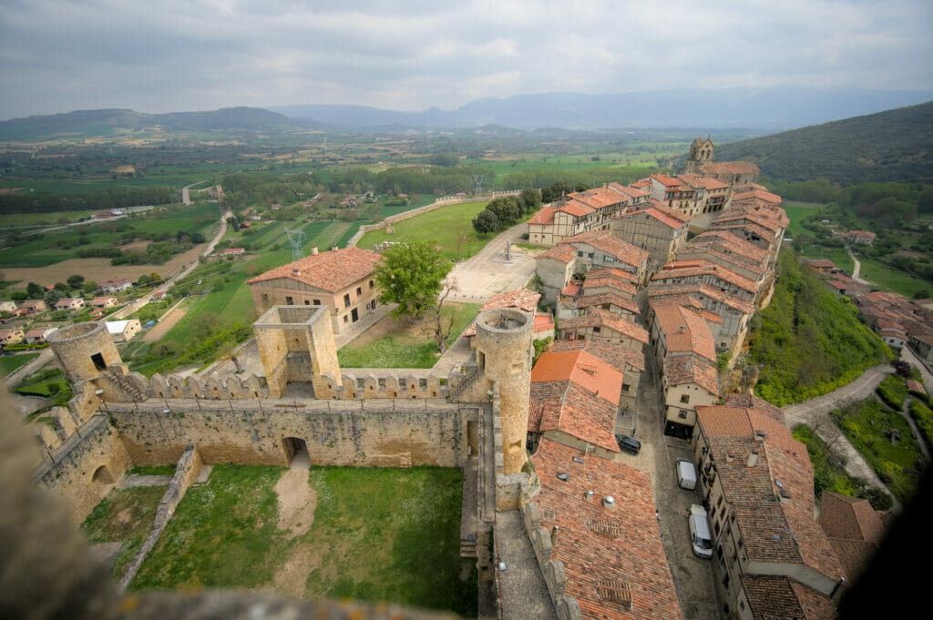 vue château de frias