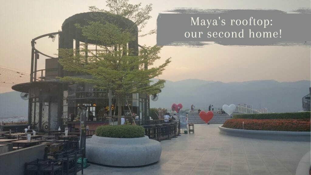 notre bar favori Maya rooftop Chiang Mai
