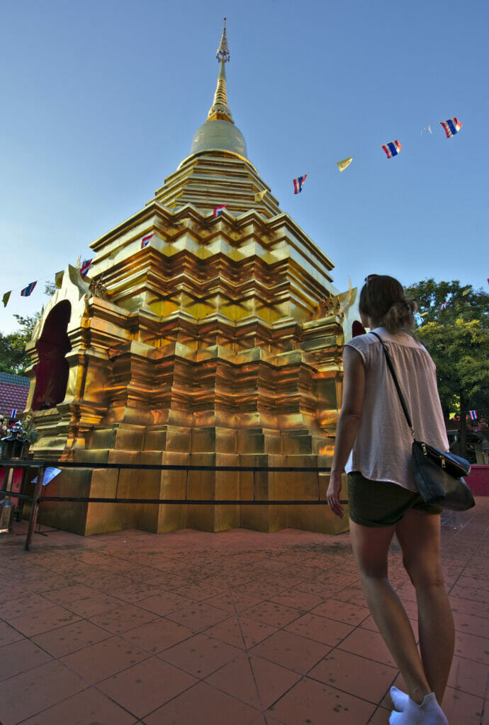 prendre le temps d'admirer Temple à Chiang Mai