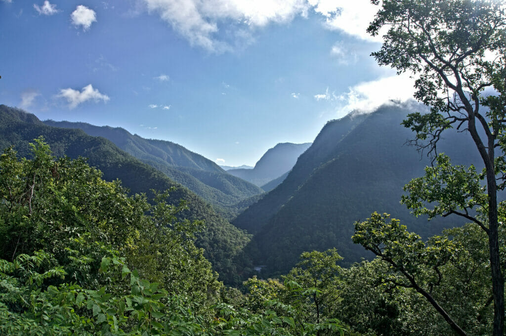 Paysage sur la boucle de Mae Hong Son