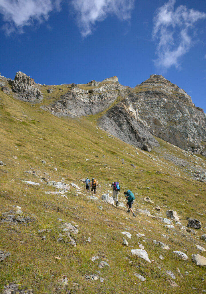 montée jusqu'au Meidhorn