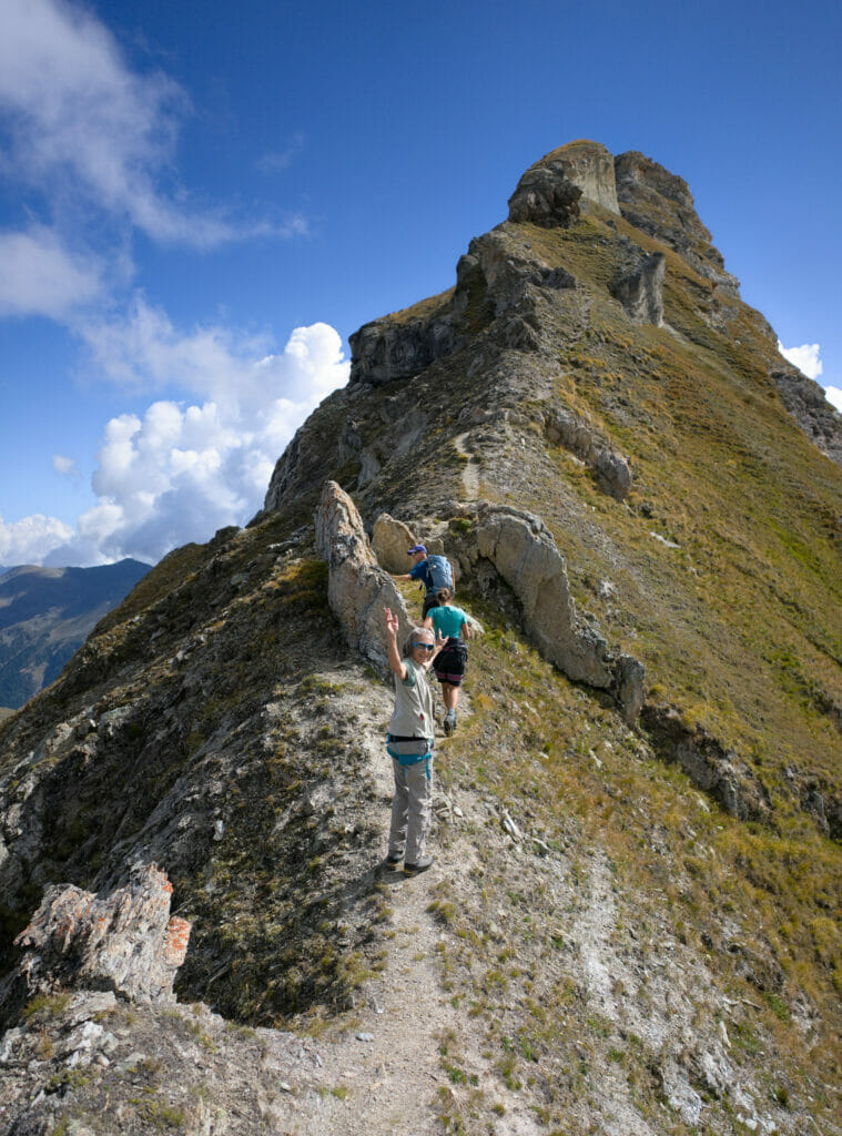 l'arête pour monter au Meidhorn