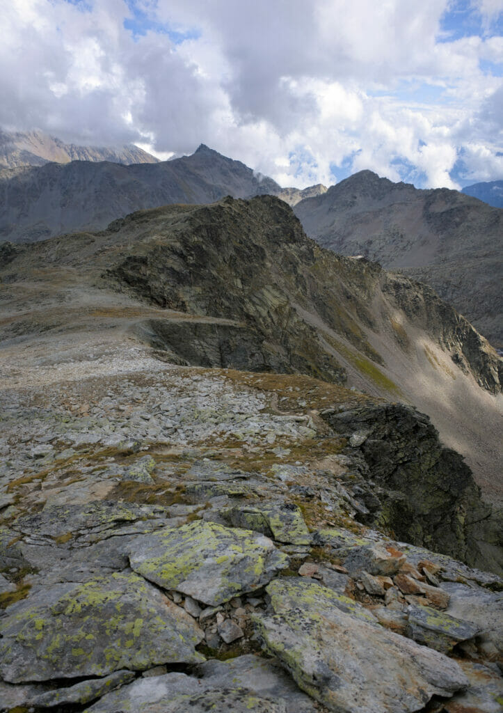 l'arrête de la pointe de Drône