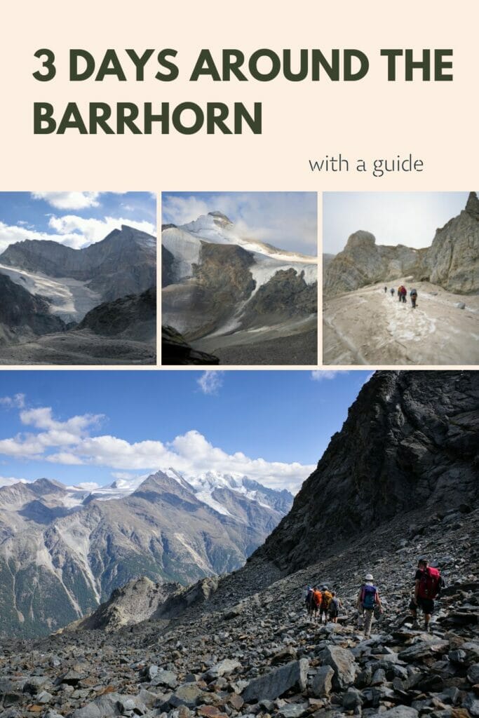 3 days around the barrhorn with a guide