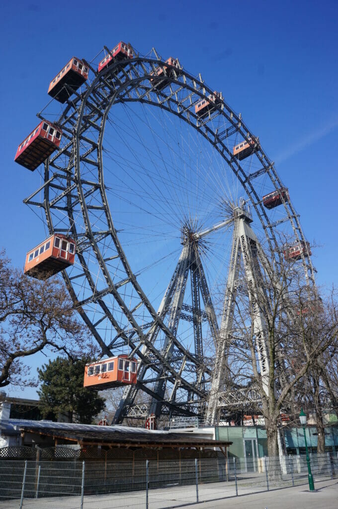 The Prater Ferris wheel in Vienna