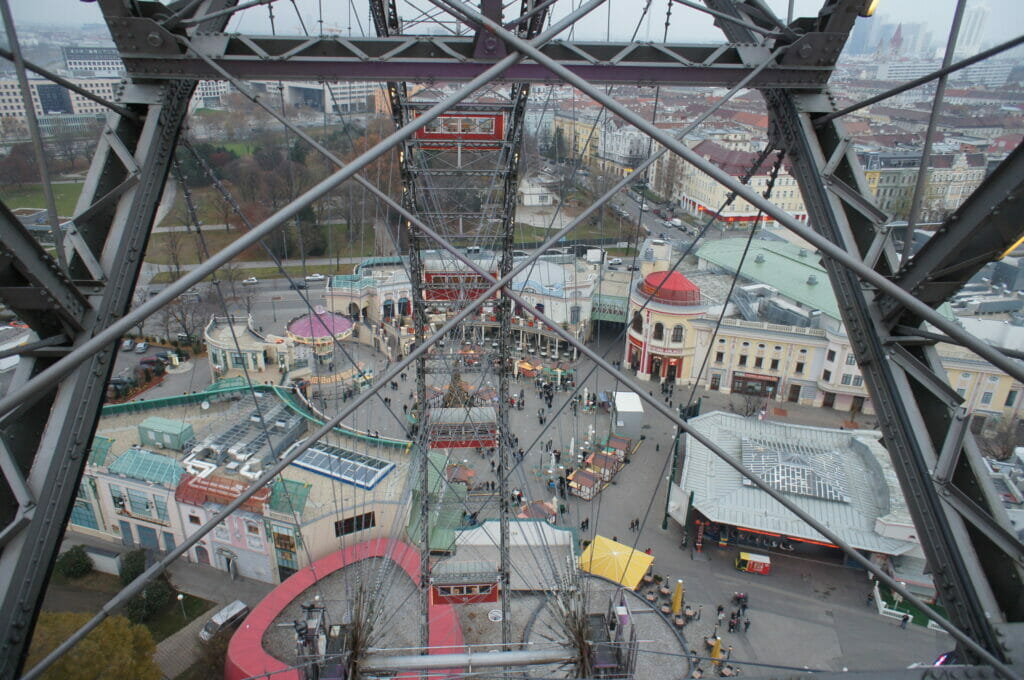 Grande roue du Prater à Vienne