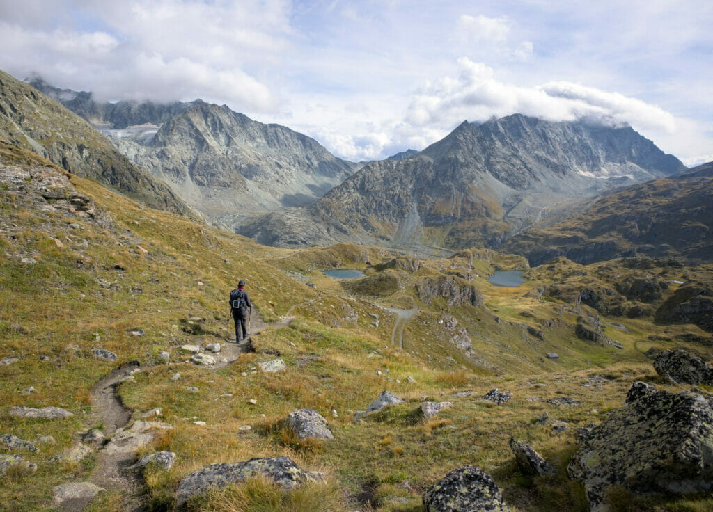 arrivée à chanrion