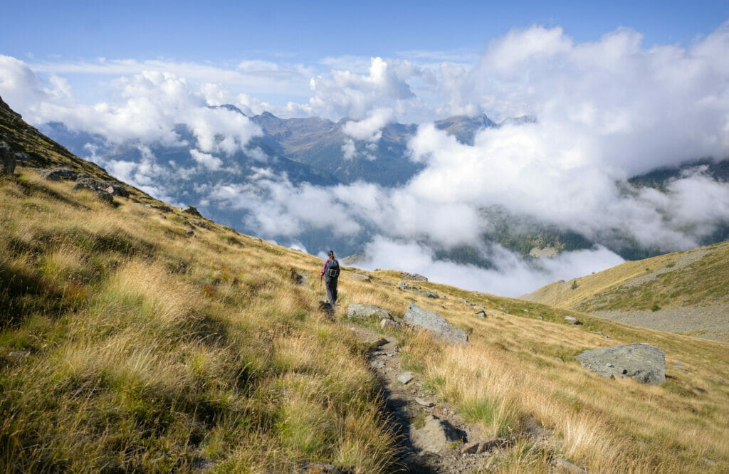 descente du col de champillon