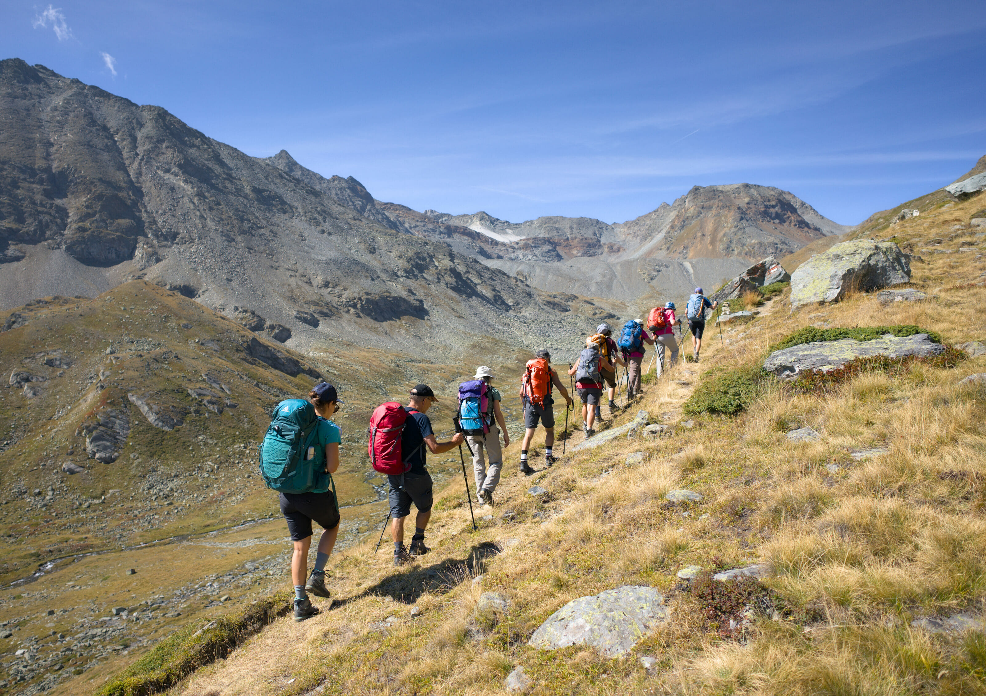 montée dans la Jungtal